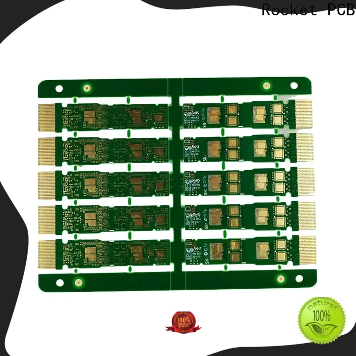 Rocket PCB professional gold bonding finger pcb connector for import