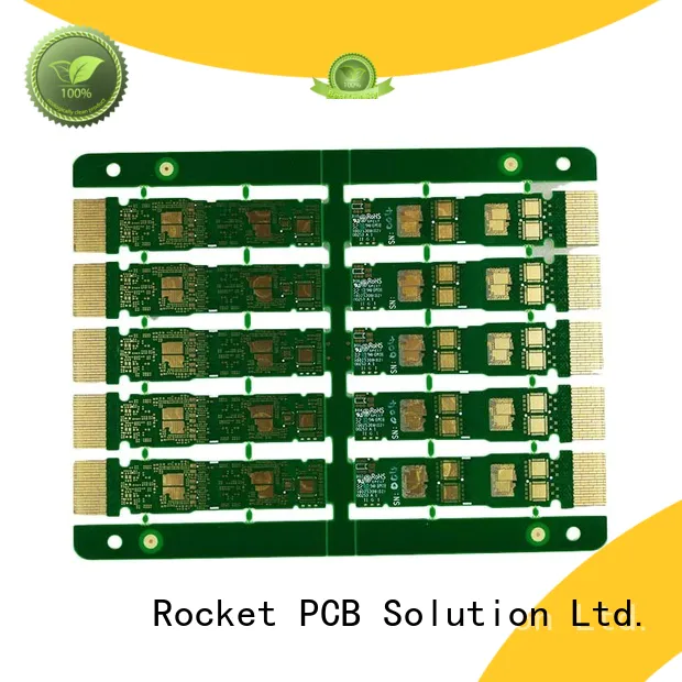 Gold finger pcb plated gold pcb staged finger PCB long-short PCB fabrication