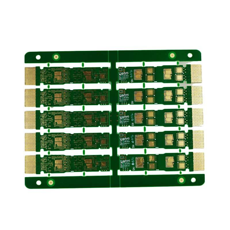 Rocket PCB plated gold column staged for wholesale-2