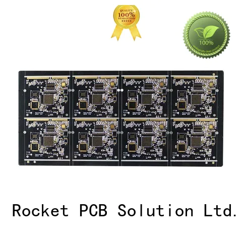 Rocket PCB plated gold bonding finger pcb connector for import