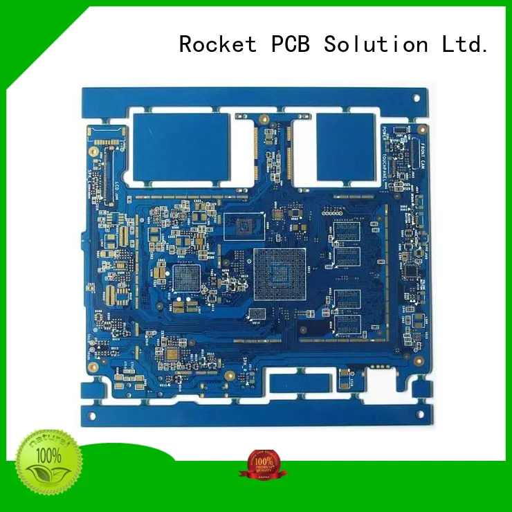 pcb manufacturing laser hole interior electronics Rocket PCB