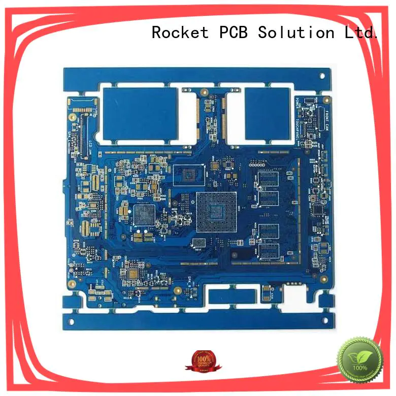 Rocket PCB hdi pcb design and fabrication laser hole wide usage